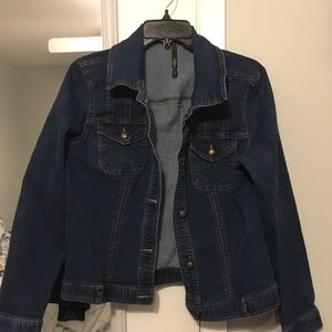 Denim Jacket - Dark Wash - Size L